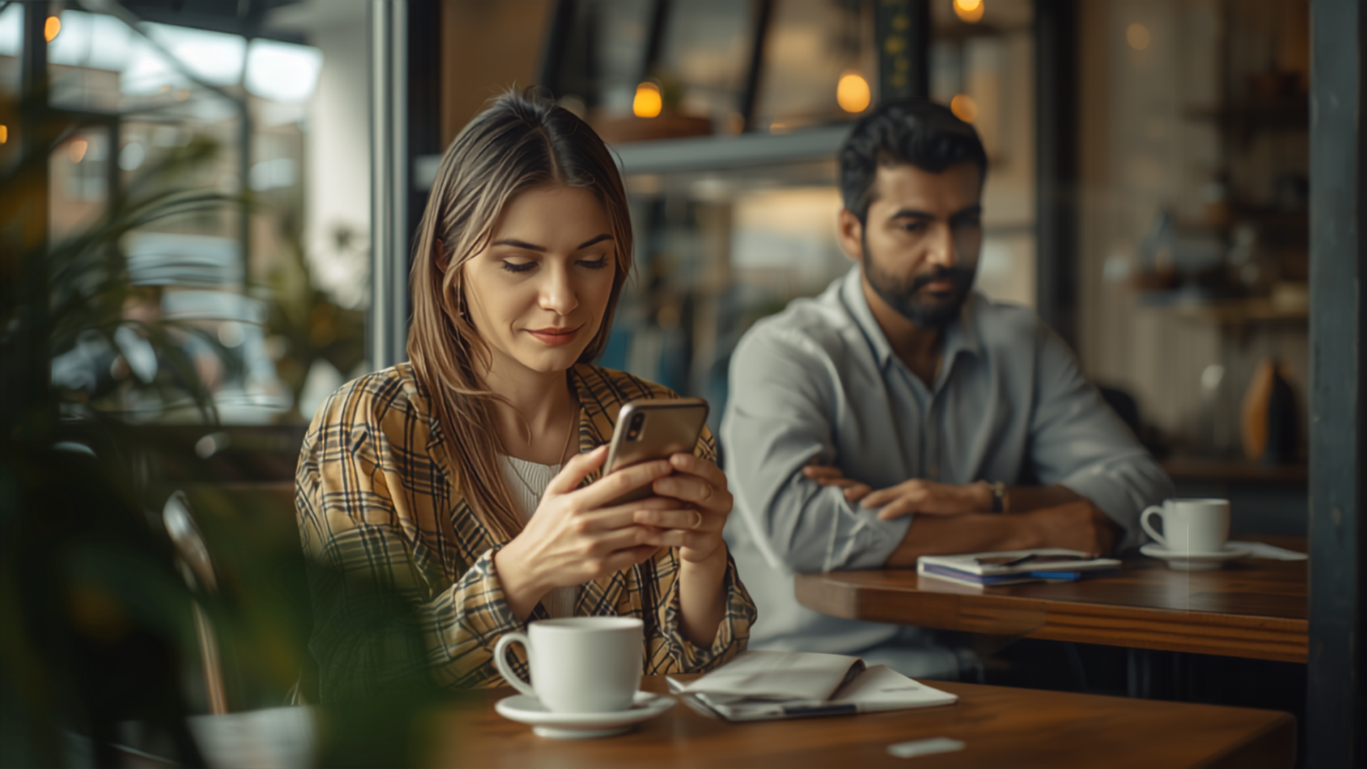 meeting over coffee | Luna Digital