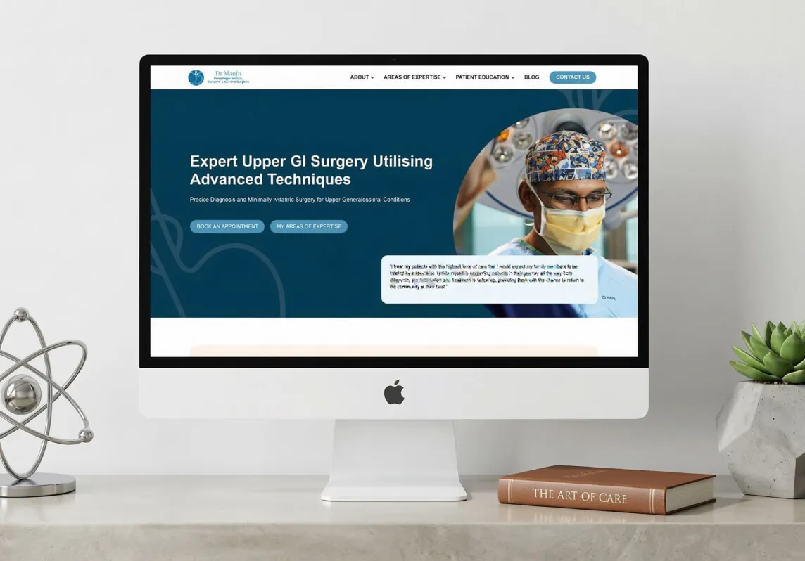 Dr Manju Web Design