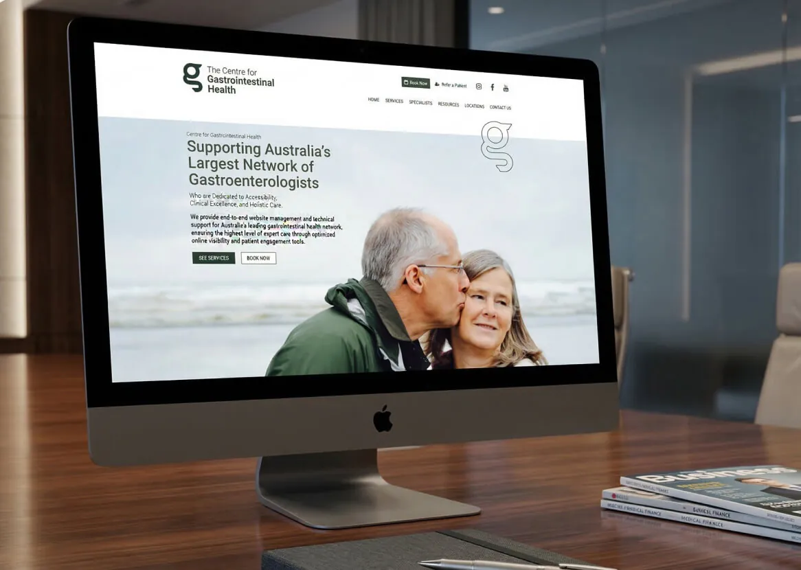 centre for gastro web design
