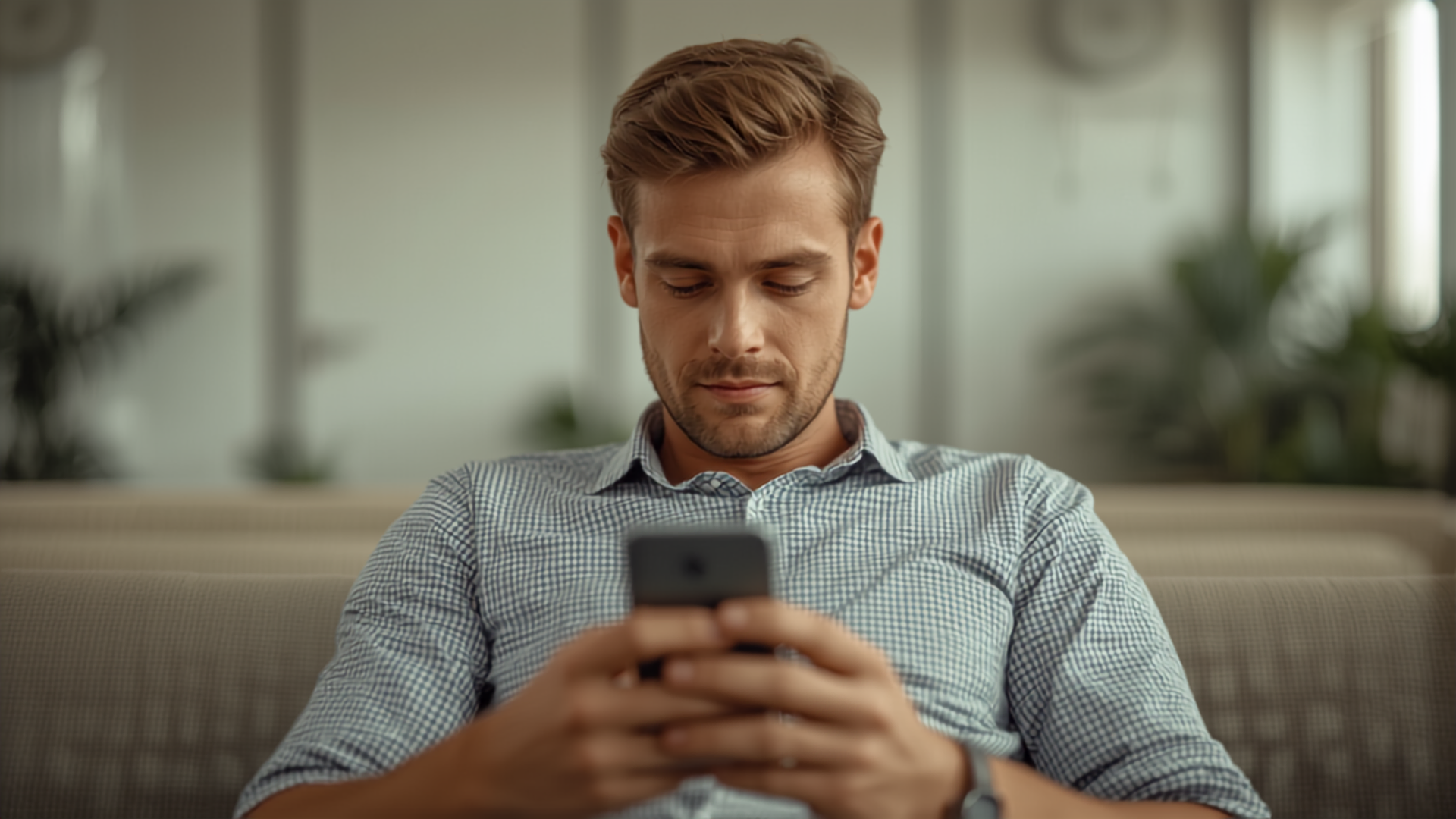man browses social media | Luna Digital